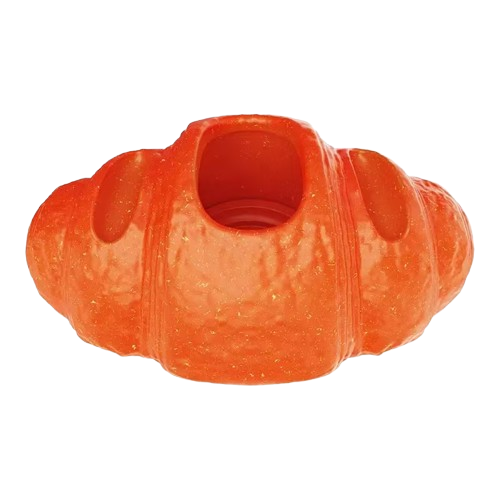 Durable Fillable Dog Chew Bone-Croissant