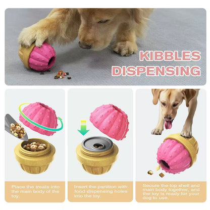 Durable Fillable Dog Chew Bone-Cactus